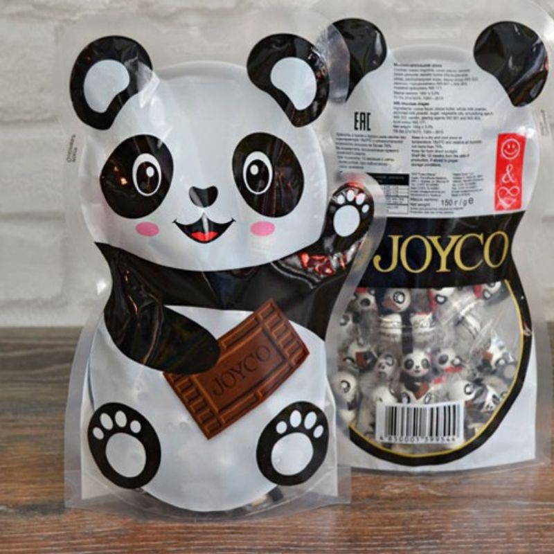 KẸO CHOCOLATE GẤU TRÚC PANDA THƯƠNG HIỆU JOYCO CỦA NGA 150g