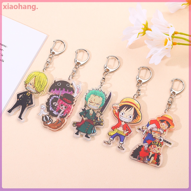 Móc Khóa Hình Nhân Vật Hoạt Hình ONE PIECE Dễ Thương