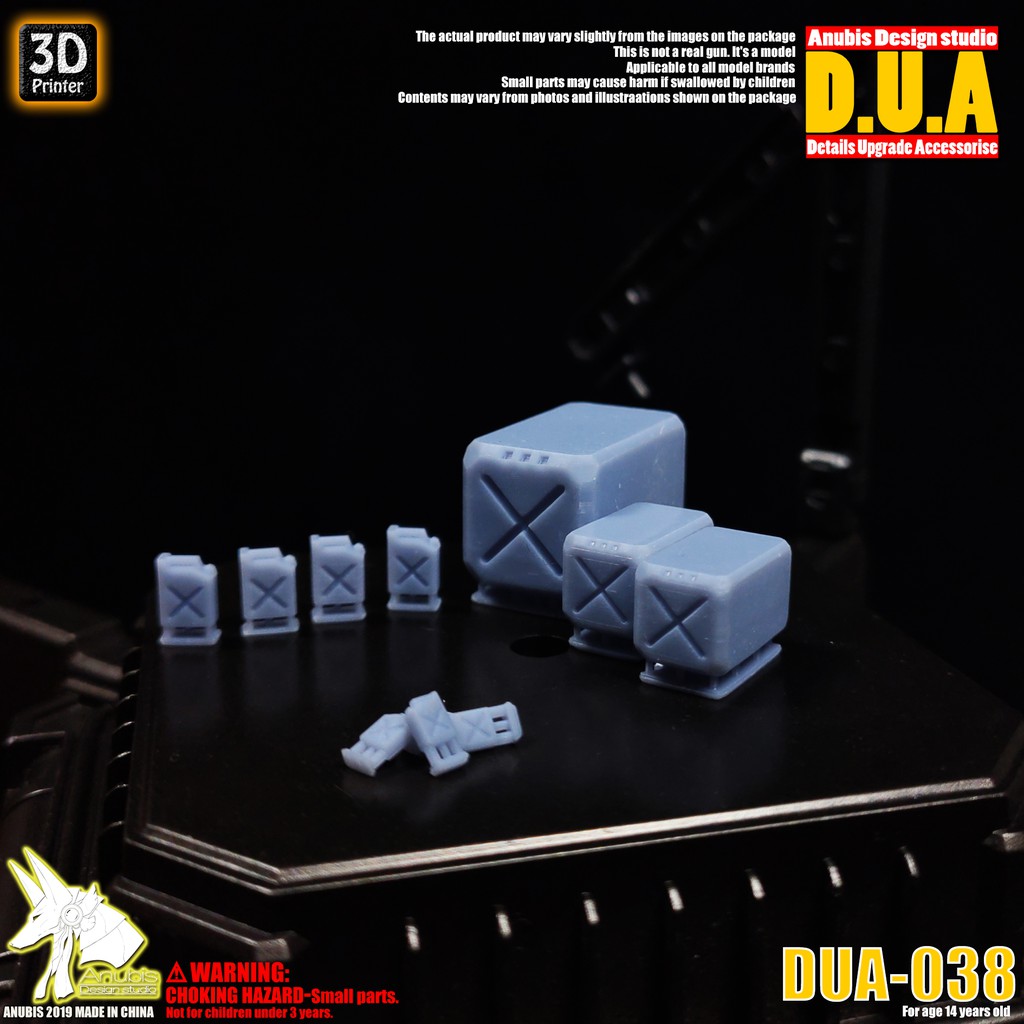 Phụ kiện mod ANUBIS - Chi tiết nhựa mô hình in 3D DUA038