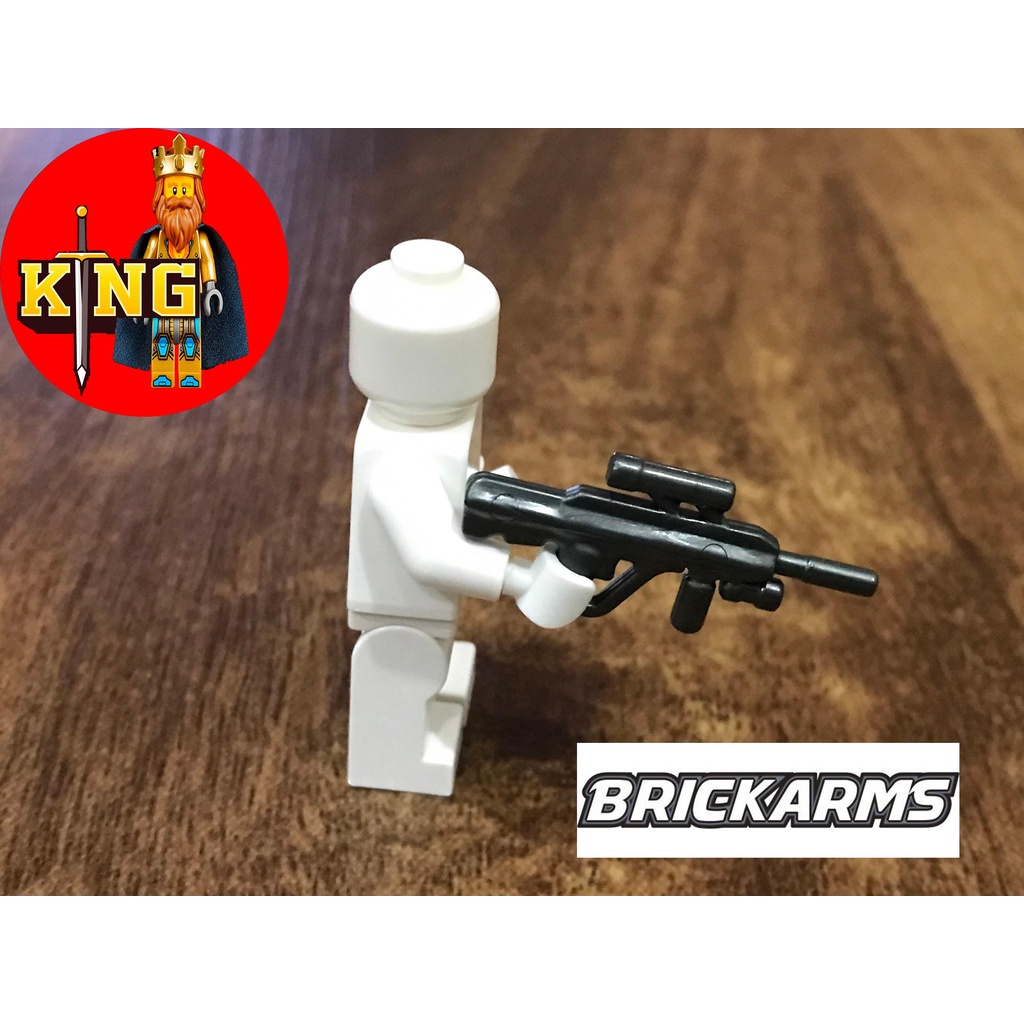 BrickArms Advanced Battle rifle Gunmetal Phụ kiện đồ chơi