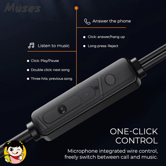 Tai Nghe Nhét Tai Jack 3.5mm Có Micro Âm Thanh Sống Động Cho Lenovo Qf310 Qf320 | BigBuy360 - bigbuy360.vn