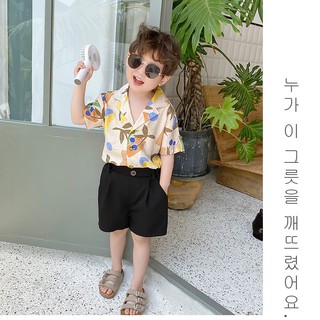 [XẢ KHO] ÁO SƠ MI THỜI TRANG HÀN QUỐC SÀNH ĐIỆU ĐƯỢC LÀM BĂNG VẢI KAKI DỆT TỪ SỢI BÔNG CHO BÉ TRAI