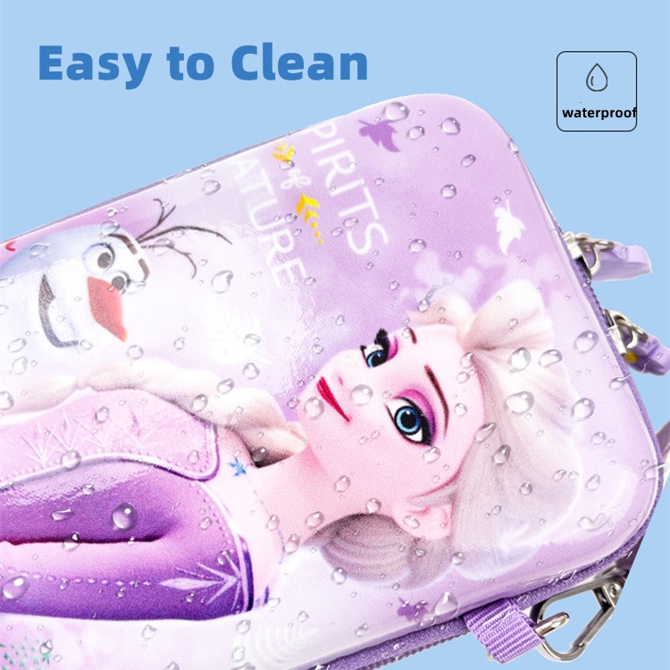 SABUY Frozen Elsa Kids Sling Bag Disney Mickey Minnie Children Crossbody Bag Túi chống thấm nước Phim hoạt hình dễ thương