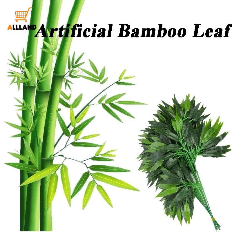 Set 3 Nhánh Cây Tre Giả Bằng Vải Lụa Dùng Trang Trí Nhà/Văn Phòng/Sân Vườn/Văn Phòng