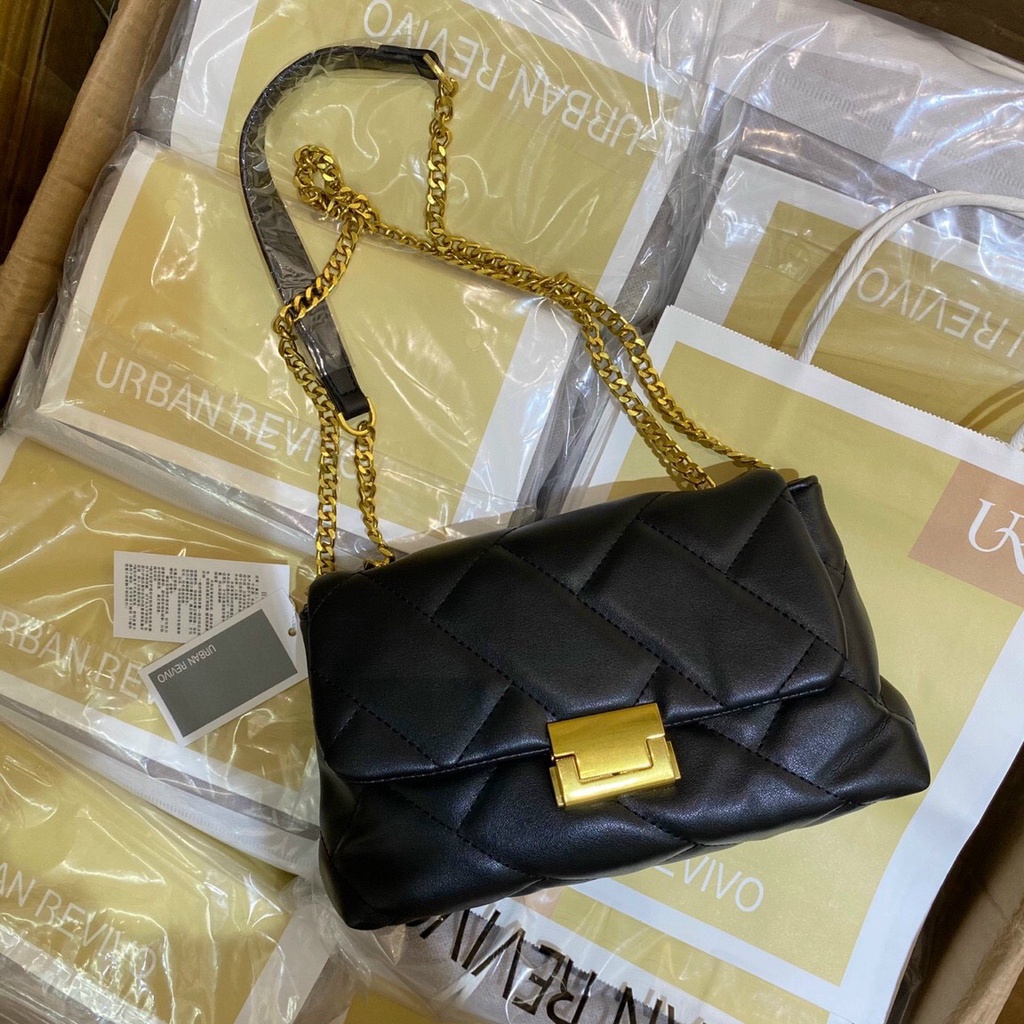 Túi URBAN REVIVO chuẩn xuất dư full túi giấy hãng