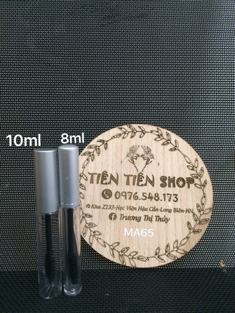 Vỏ mascara 8ml, 10ml, 15ml