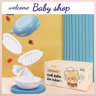 Bộ dụng cụ chế biến ăn dặm ToBé 6 chi tiết siêu tiện lợi cho mẹ và bé