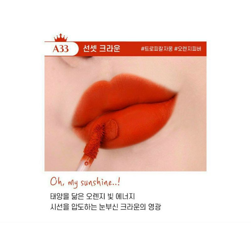 [ Chính Hãng] Son Kem Black Rouge Air Fit Velvet Tint Versison 7- Mỹ phẩm MinhTrang | Thế Giới Skin Care