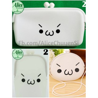 Combo 1 Túi 2 ví lớn icon cảm xúc