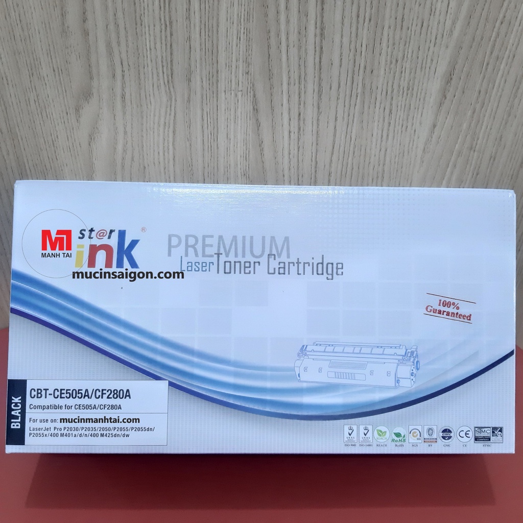 Mực in CBT- CE505A/ CF280A dùng cho máy in HP 2030/2035/2055/2014/ M401/ M425DN-DW