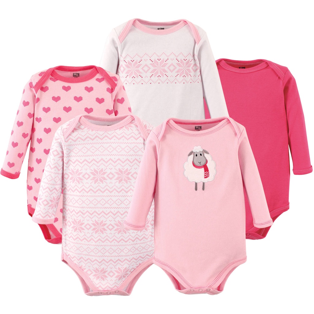 Bodychip dài tay vải cotton mềm mịn, bodysuit cho bé trai bé gái hàng xuất dư xịn hãng carter, Geo