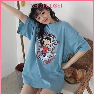 Áo thun tay lỡ nam nữ, áo phông unisex form rộng chất cotton mát mịn thấm hút mồ hôi in hình challer