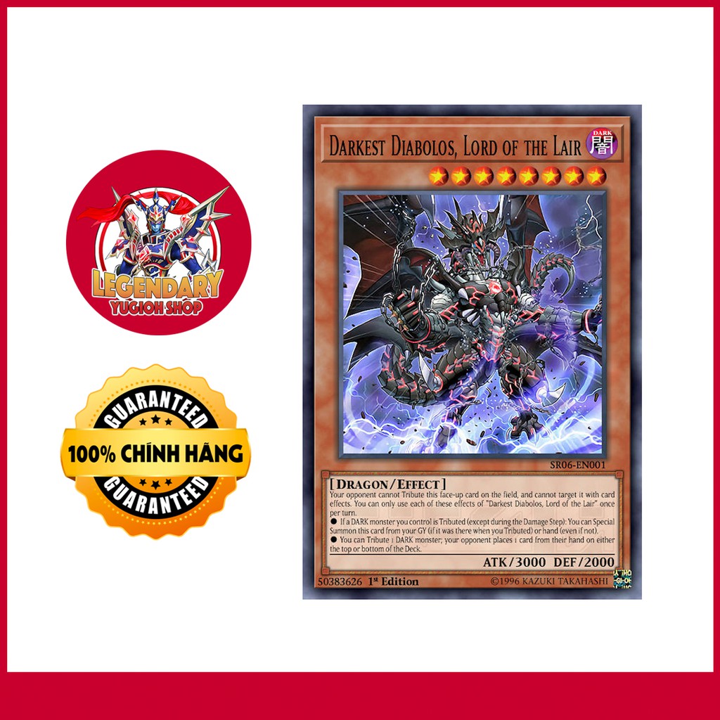 [EN][Thẻ Bài Yugioh Chính Hãng] Darkest Diabolos, Lord of the Lair