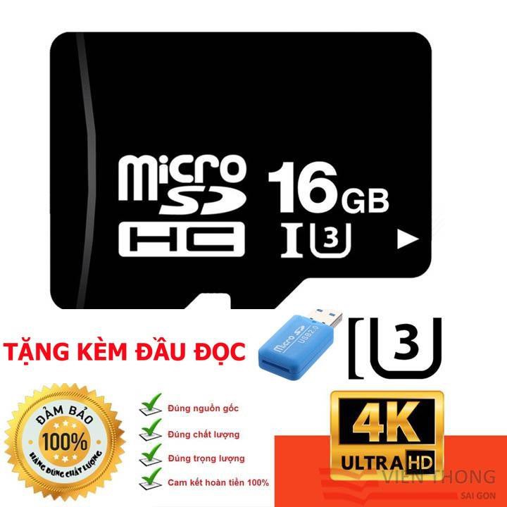 Thẻ nhớ SD 16GB , hàng chính hãng chống nước