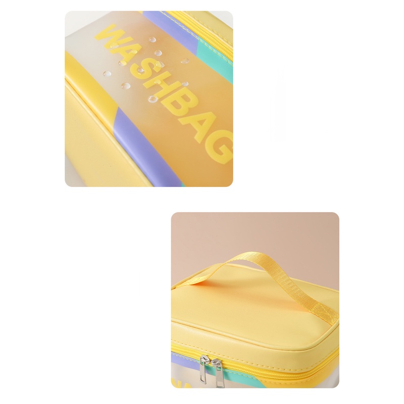 Túi Đựng Mỹ Phẩm Bằng Da pu Chất Lượng Cao Tiện Dụng Khi Đi Du Lịch