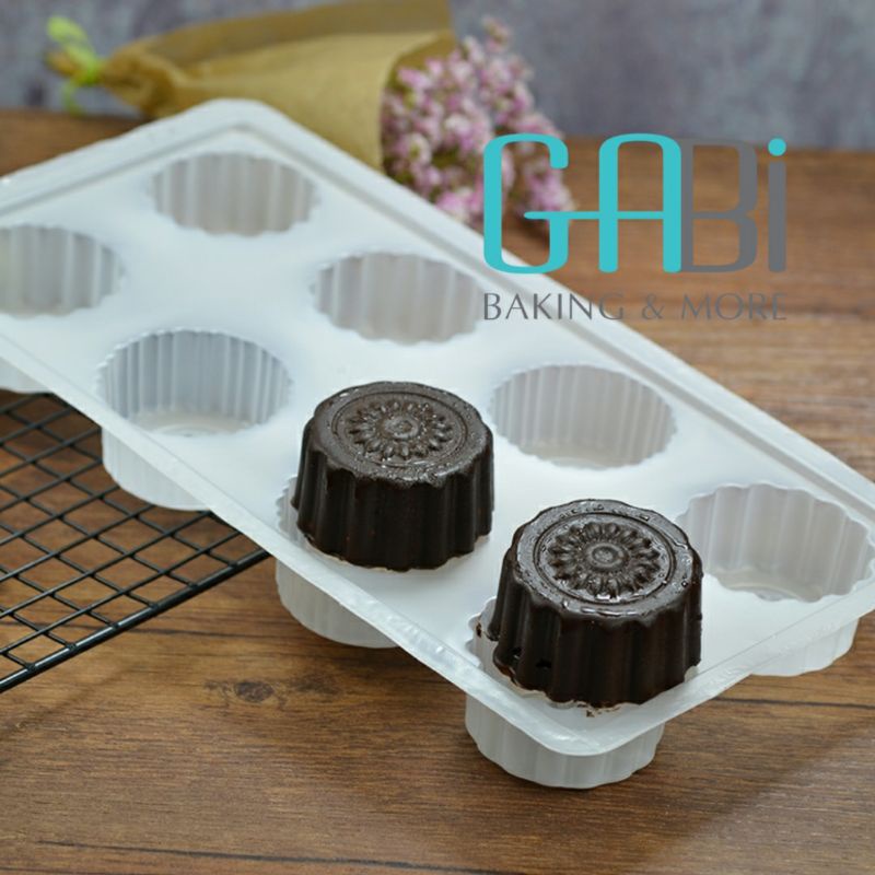 Khuôn rau câu trung thu 8 hình mini (bánh 50g)