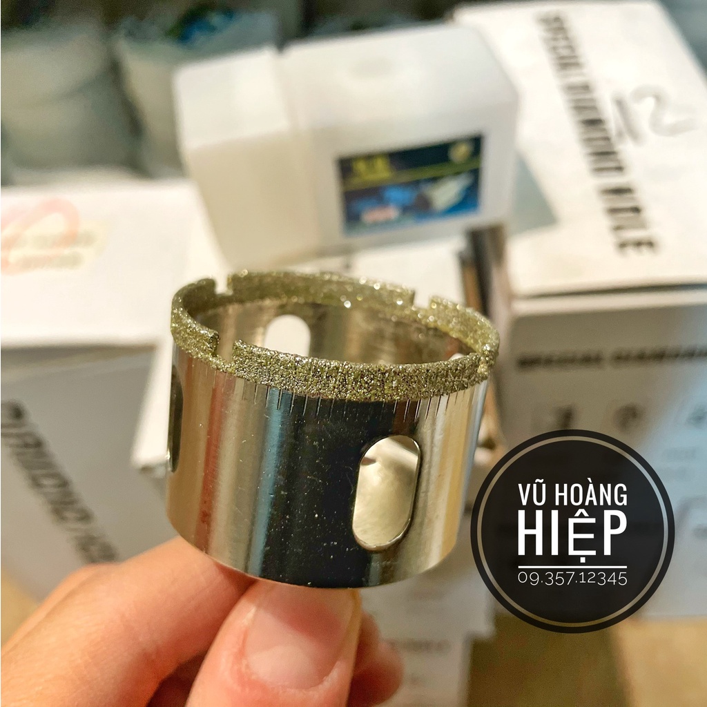 Mũi khoan kính gạch men khoan đá cứng 32mm - 100mm MKK-TO