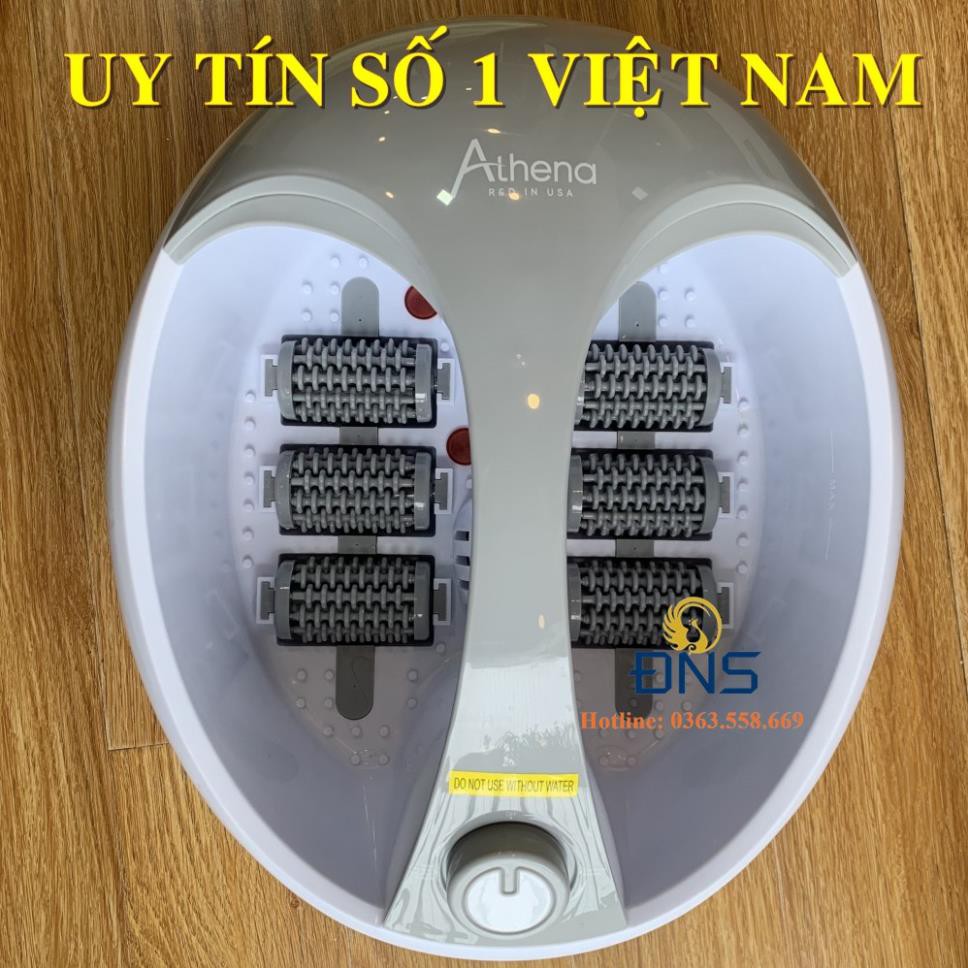 [HÀNG ƯU VIỆT] BỒN NGÂM CHÂN, BỒN MASSAGE CHÂN, MASSAGE CHÂN HỒNG NGOẠI ATHENA FB200- CÔNG NGHỆ HOA KỲ