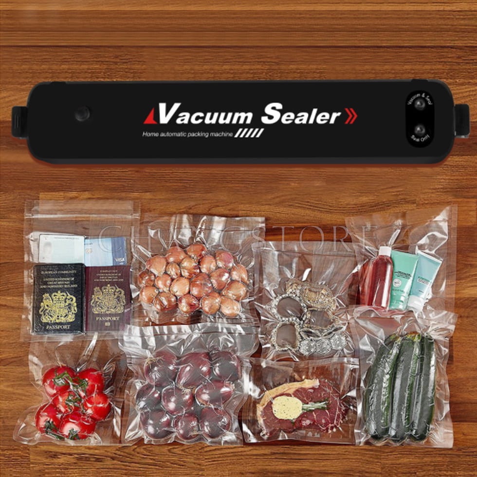 Máy Hút Chân Không Kèm Hàn Miệng Túi Vacuum Sealer Tiện Lợi