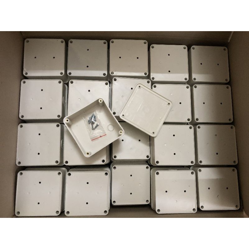 Hộp kĩ thuật điện lắp camera Ren Đồng, hộp lắp camera chống nước  11*11*5 cm - loại sịn cho eviz, dahua,yoosee, imou | BigBuy360 - bigbuy360.vn