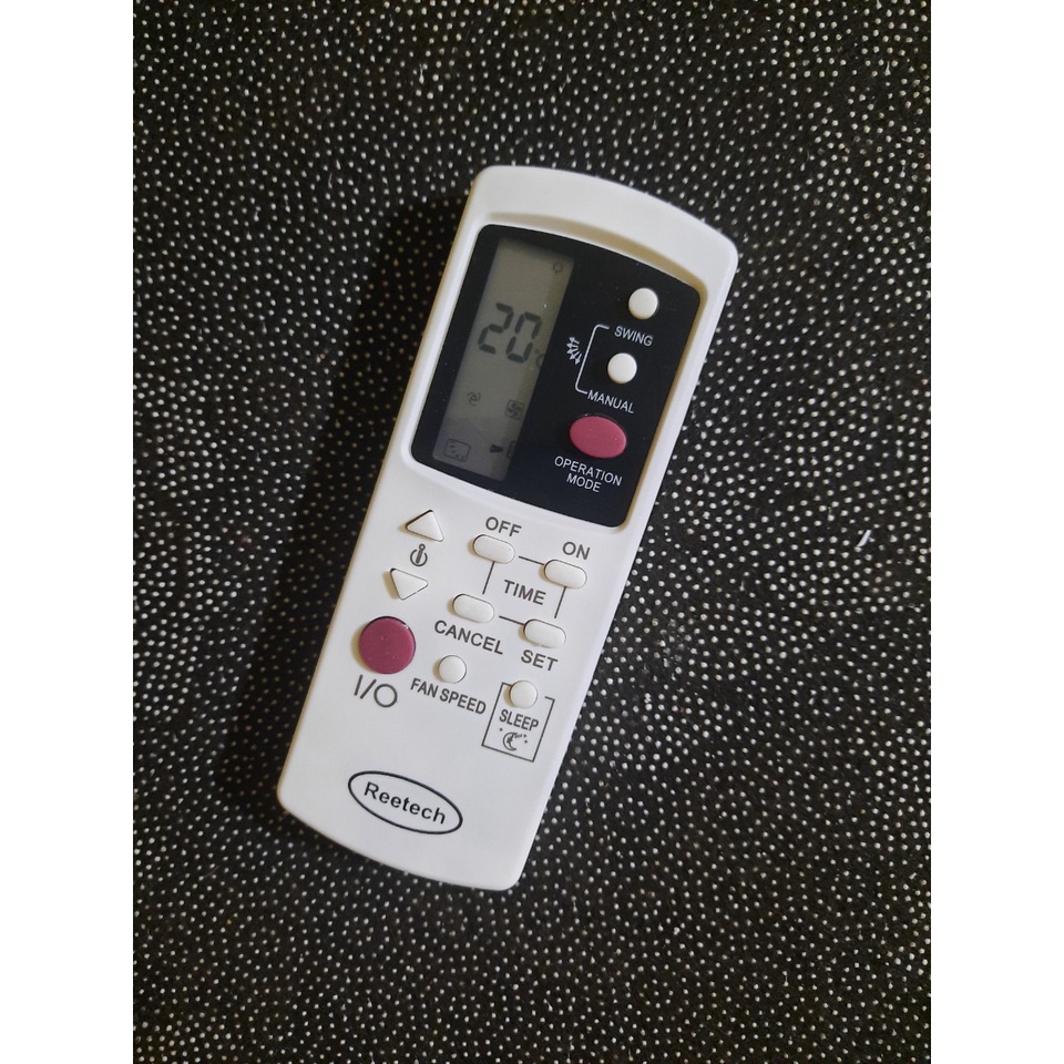 Remote Điều khiển điều hòa Reetech 1&amp;2 chiều Inverter- Hàng mới 100% Tặng kèm Pin