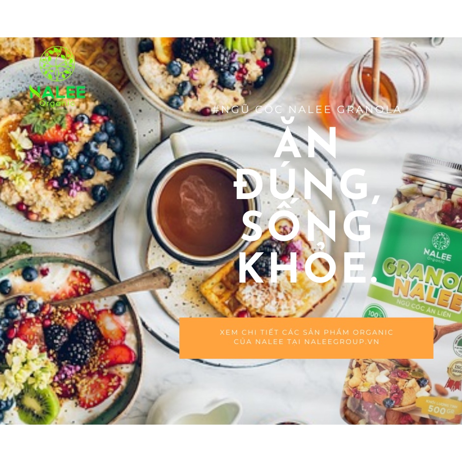 [SIÊU RẺ] NGŨ CỐC GRANOLA ĂN KIÊNG SIÊU HẠT DINH DƯỠNG - EAT CLEAN