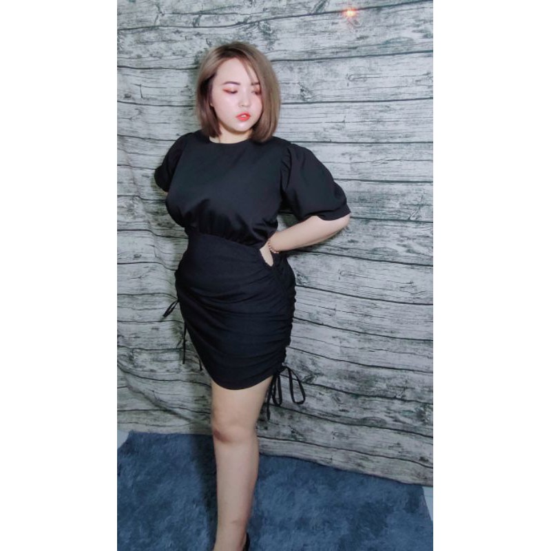 Váy Bigsize 60-100Kg Đầm Rút Dây Hở Eo 559 A | WebRaoVat - webraovat.net.vn