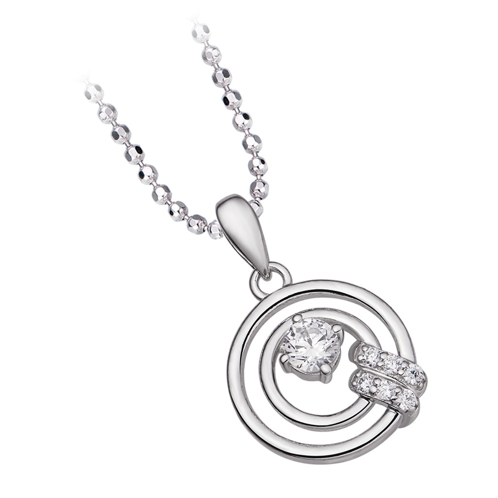 Mặt dây chuyền bạc đính đá PNJSilver Fantasia XMXMK000263