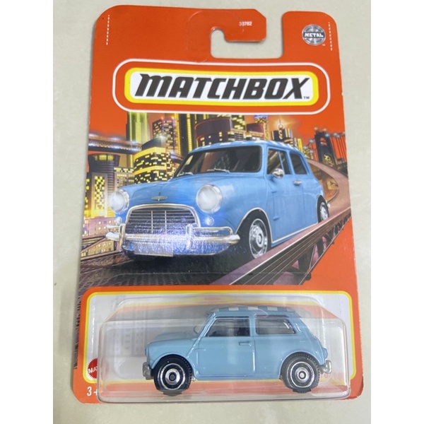Xe Mô Hình Matchbox Mini Cooper ( cặp chung vs Mr.Bean )
