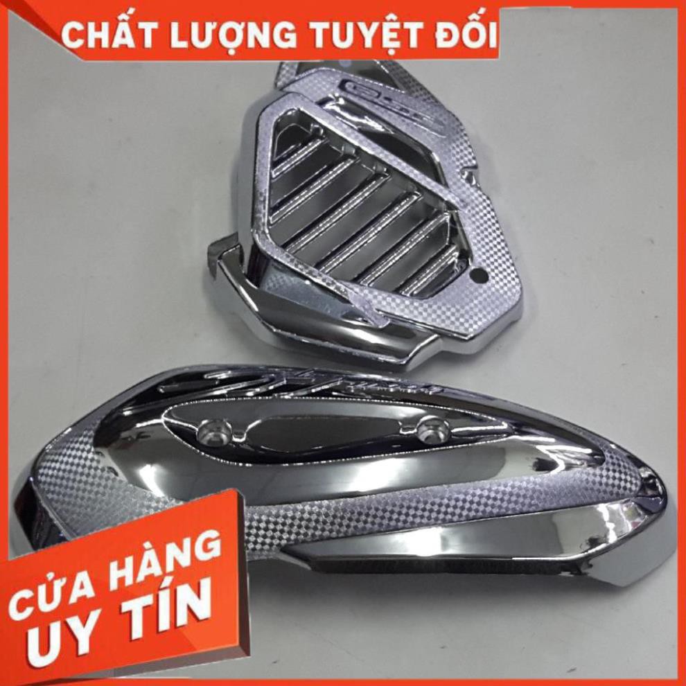 [ GIÁ ƯU ĐÃI ] Combo ốp quạt +  ốp pô xe SH Mode 125 2015 - 2019