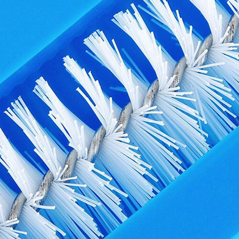 Creative Double Brush Head Carpet Sofa Brush Handheld Sweeper Crumb Dirt Pet Hair Cleaner Roller Home Cleaning Brushes Dust Remover
