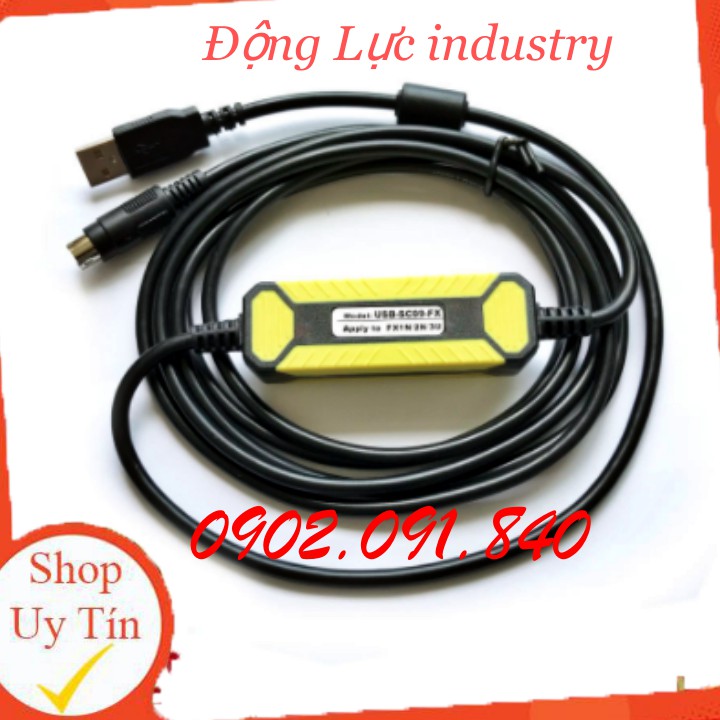 Cáp lập trình USB-SC09-FX 💥CHÍNH HÃNG💥cho PLC Mitsubishi dòng FX