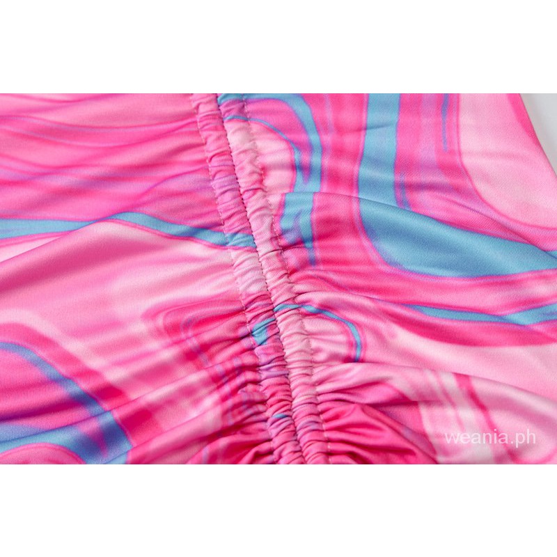 Bộ Áo Tank Top Khoét Lỗ + Chân Váy Lưng Cao ZI9q Thời Trang Cho Nữ