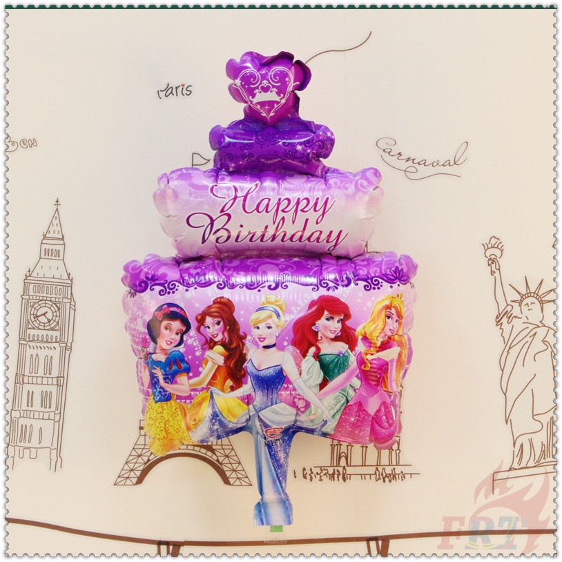 1 bong bóng lá nhôm 16 inch hình công chúa Disney để trang trí tiệc sinh nhật