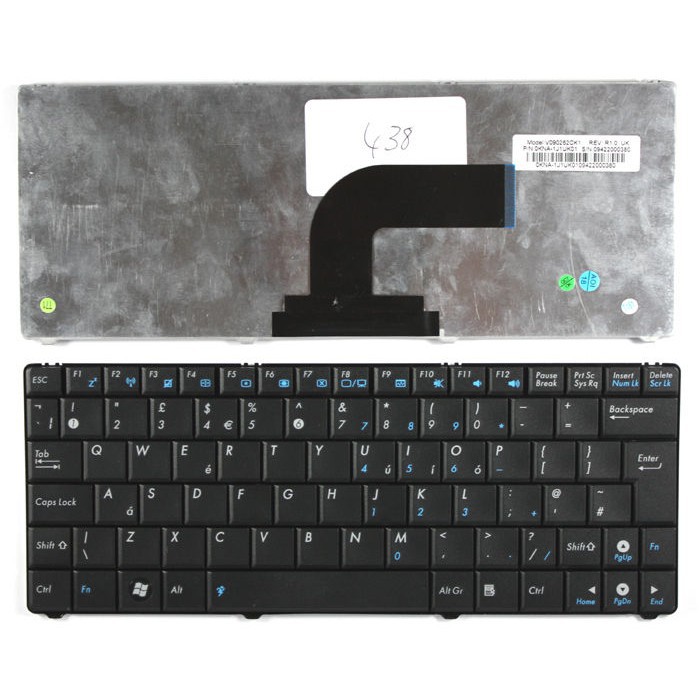 (KEYBOARD) BÀN PHÍM LAPTOP ASUS N10 dùng cho N10 N10C N10E N10J N10Jb N10Jc N10Jh