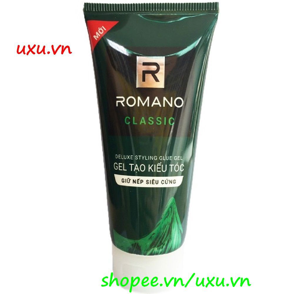 Gel Tạo Kiểu Tóc 150G Romano Classic Siêu Cứng, Với uxu.vn Tất Cả Là Chính Hãng.