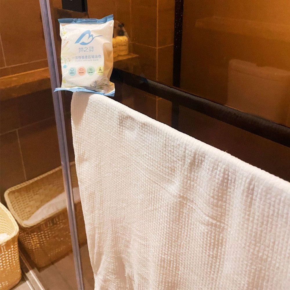 Khăn Tắm Dạng Nén 70x140cm Dày Dặn Tiện Dụng Cho Du Lịch