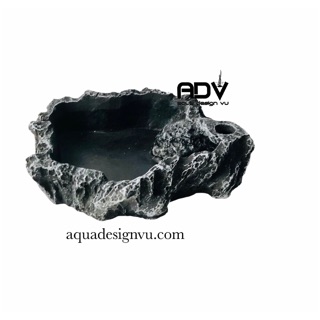 Chén đá đựng thức ăn cho cá tép