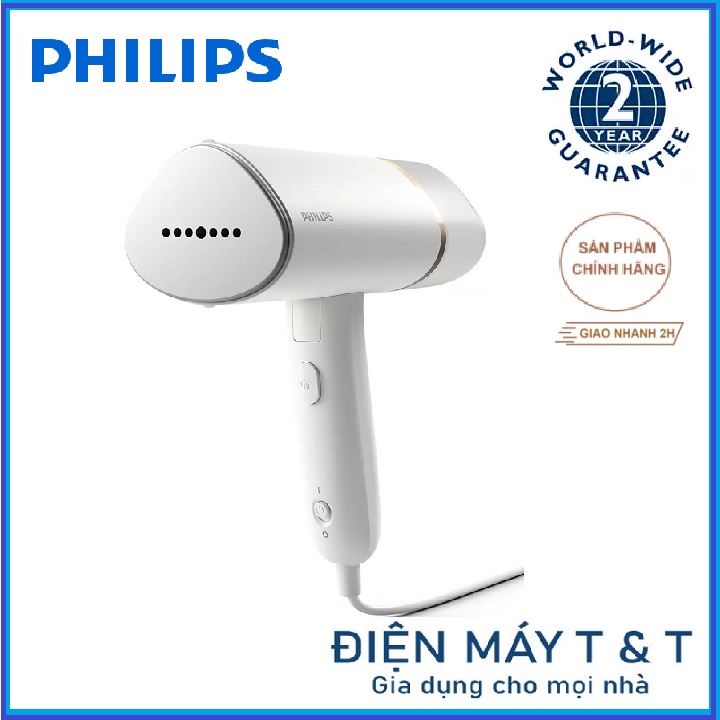 Bàn ủi hơi nước cầm tay Philips STH3020 - Hàng chính hãng