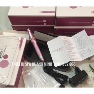 Máy lăn kim, cấy tảo Dr Pen M7-W (tích điện) tặng kèm 2 đầu kim 12