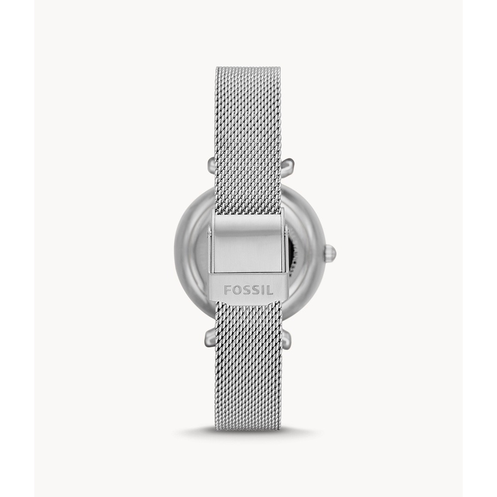 Đồng hồ nữ Fossil ME3189 Automatic dây thép không gỉ, chống nước 5 ATM, size 28mm, hàng chính hãng