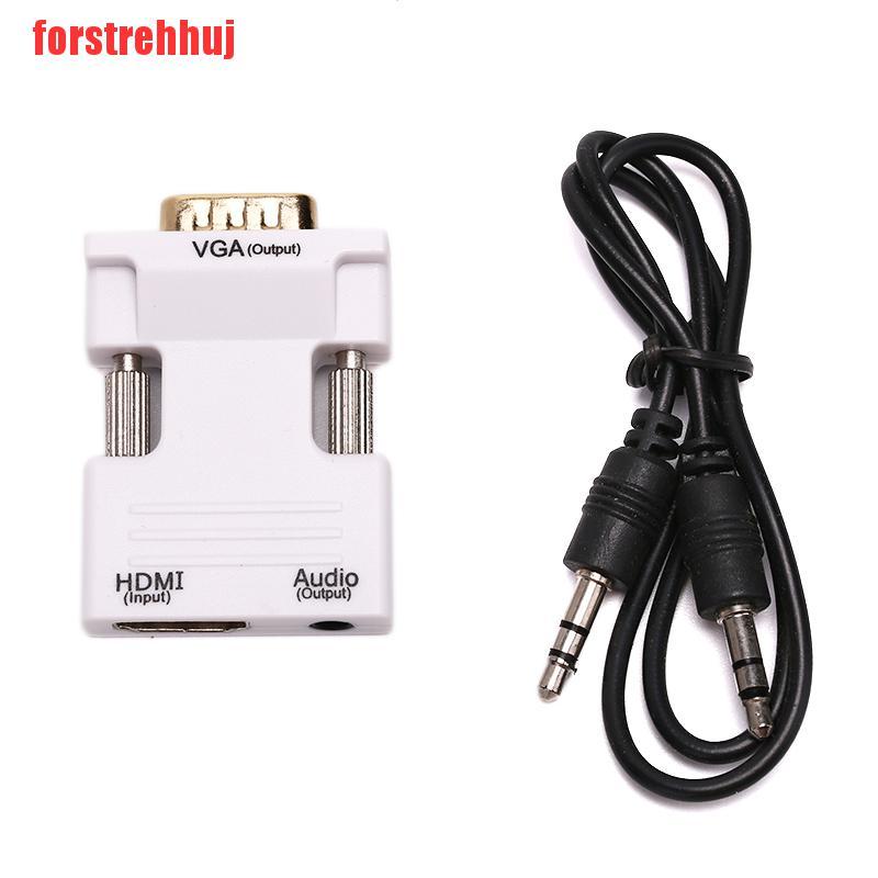 Bộ Chuyển Đổi Vga Sang Hdmi Full Hd 1080p Cho Pc Sang Tv Av Hdtv | BigBuy360 - bigbuy360.vn