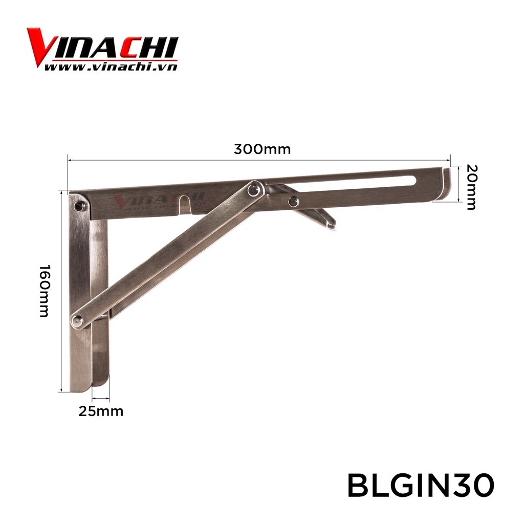 Giá Đỡ, Bản Lề Gập Inox - Bản Lề Gập Thiết Kế Giá Kệ Để Đồ Gập Treo Tường, Bàn Làm Việc