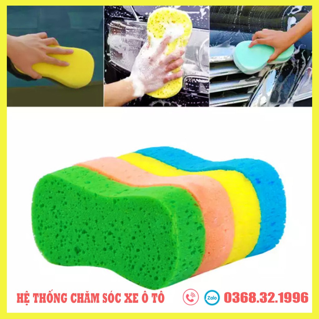 Bọt Biển Đa Năng Rửa Xe, Lau Xe, Lau Bát, Lau Nhà Cao Cấp