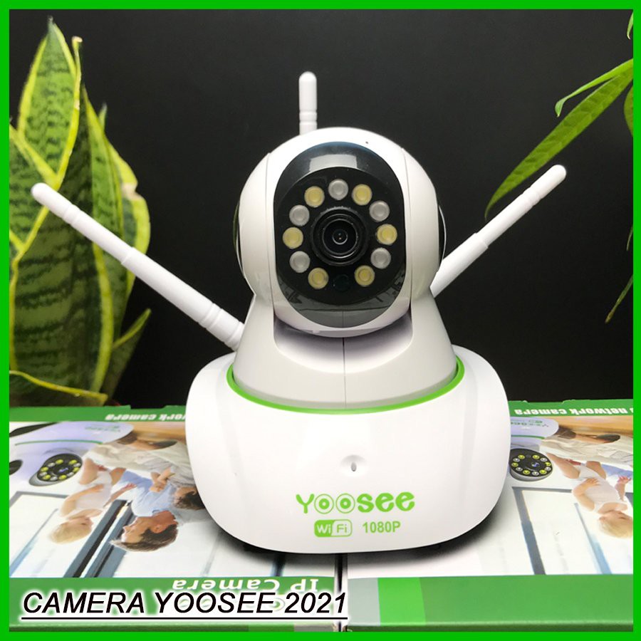 Camera Yoosee 3 râu 2.0 - Full HD 1080P kèm thẻ nhớ 64GB