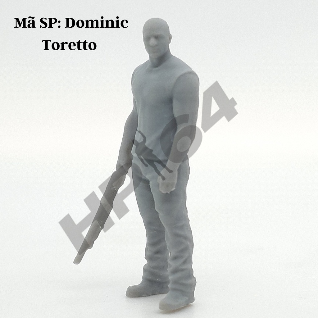 Mô hình nhân vật thô chưa sơn tỉ lệ 1/64 FnF