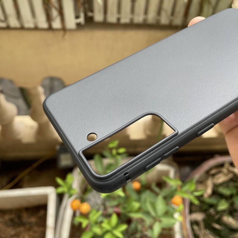 Opps lưng Ou Case màu đem cho Samsung S21/ S21 Plus/ S21 Ultra chính hãng