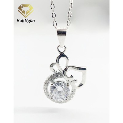 Dây chuyền bạc Ý 925 Huệ Ngân -Hồ Lô May Mắn PP1273