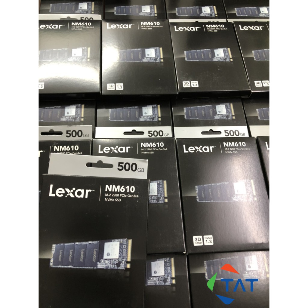 Ổ Cứng SSD Lexar 500GB M.2 2280 NVMe PCIe Gen3x4 NM610 Chính Hãng - Mới Bảo hành 36 tháng | WebRaoVat - webraovat.net.vn