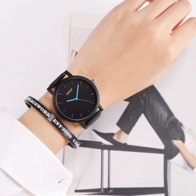 Đồng hồ thời trang nam nữ DEDA chính hãng, dây da êm tay, mặt vạch, kim màu tuyệt đẹp ( Mã: ADD ) | BigBuy360 - bigbuy360.vn